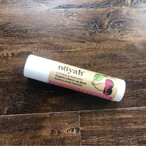 NEW Noyah Organic Cherry Lip Balm - Picture 2 of 5